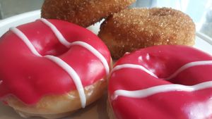 Donuts at Mooshka in Amsterdam