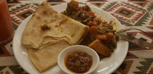 Roti at Mooshka in Amsterdam