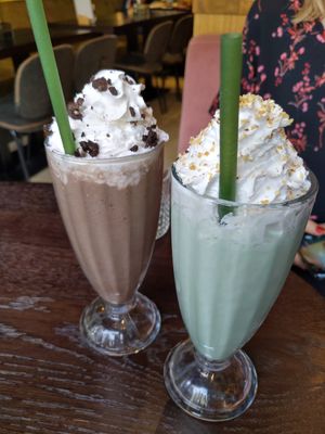Milkshakes at Mooshka in Amsterdam