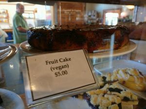 fruit cake at Brown Sugar Cafe in Taihape