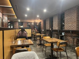   at Mamoun's Falafel in Hoboken