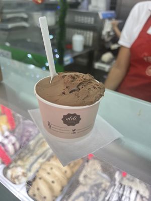 Chocolate   at Gelateria Tramonti in Cartagena