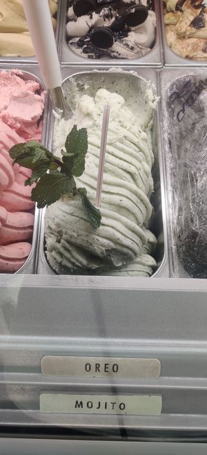 Mojito (this one has alcohol) 🌱 at Gelateria Tramonti in Cartagena