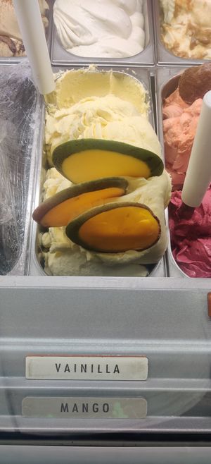 Mango 🌱 at Gelateria Tramonti in Cartagena