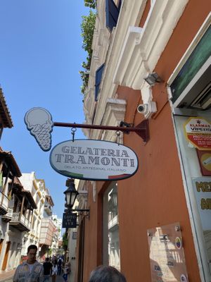   at Gelateria Tramonti in Cartagena