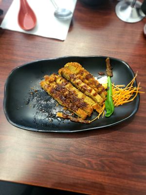 Vegan katsu at Samurai Bowl in Christchurch