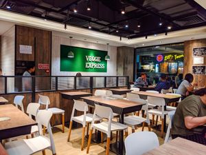 Inside of Veggie Express at Vegetarian Kitchen 素食園坊 in Hong Kong Island