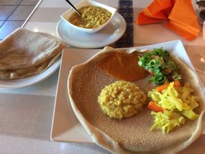 ";Kik";, an ethiopian meal. at Awash in Geneva