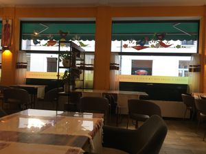 Restaurant interior   at Awash in Geneva