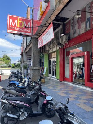 Outside  at Bodhi Leaf Eatery in Denpasar