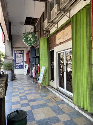 Outside  at Bodhi Leaf Eatery in Denpasar