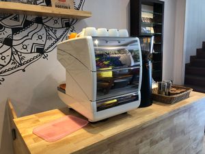 Good coffee at Bodhi Leaf Eatery in Denpasar