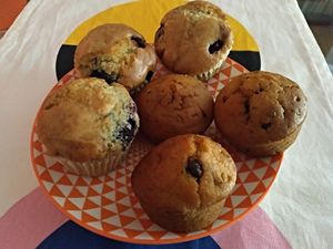 vegan muffins at Sweet36 in Madrid
