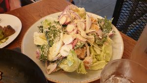 caesar salad at Four One Six (416) in Tel Aviv