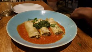 Cannelloni at Four One Six (416) in Tel Aviv