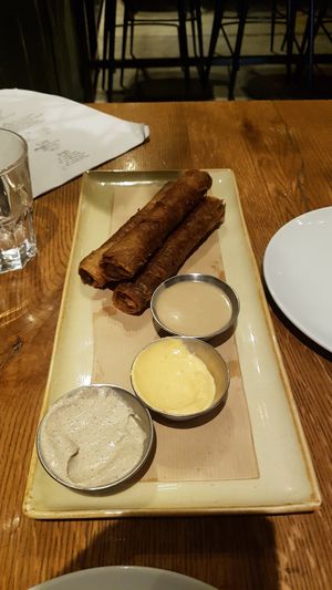 Moroccan cigars at Four One Six (416) in Tel Aviv