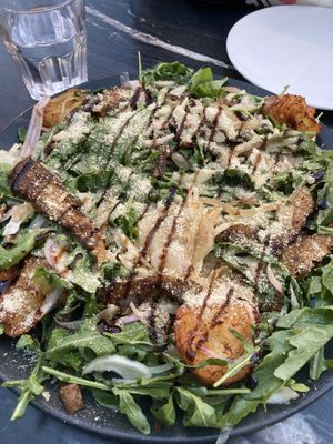 Steak salad  at Four One Six (416) in Tel Aviv