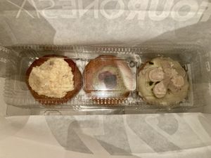 Hanukkah donuts  at Four One Six (416) in Tel Aviv