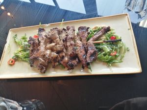 Mushrooms at Four One Six (416) in Tel Aviv