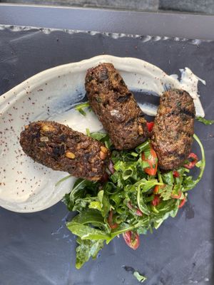 Kafta seasoned perfect  #Veganuary at Four One Six (416) in Tel Aviv