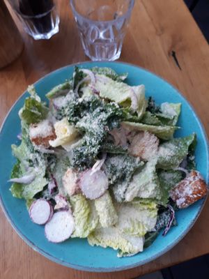 Fantastic Ceasar Salad at Four One Six (416) in Tel Aviv