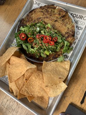 Artichaut paste to share. Delicious!!  at Four One Six (416) in Tel Aviv