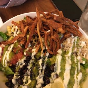 taco salad at Four One Six (416) in Tel Aviv