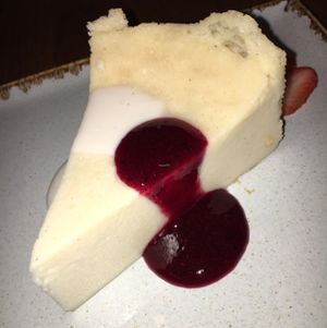 cheesecake  at Four One Six (416) in Tel Aviv