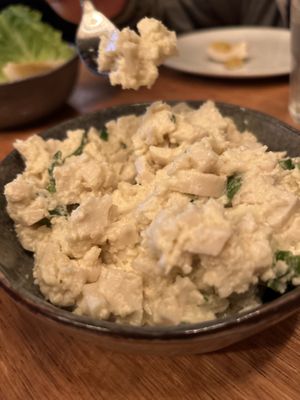 Egg salad  at Four One Six (416) in Tel Aviv