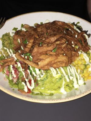 taco salad at Four One Six (416) in Tel Aviv