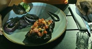 the special (amazing) steak  at Four One Six (416) in Tel Aviv