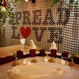 Amazing truffle train! at Four One Six (416) in Tel Aviv