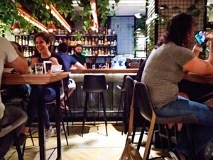 Inside of Four One Six at Four One Six (416) in Tel Aviv