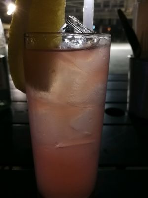 Pink lemonade  at Four One Six (416) in Tel Aviv