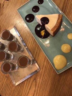 Cheesecake  at Four One Six (416) in Tel Aviv