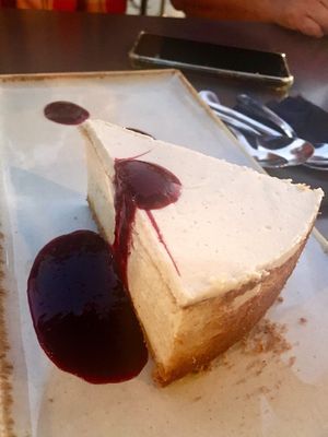 Cheesecake at Four One Six (416) in Tel Aviv