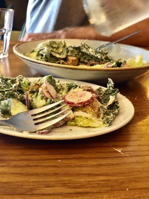 Caesar salad at Four One Six (416) in Tel Aviv