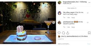 Vegan dessert and spread love at Four One Six (416) in Tel Aviv