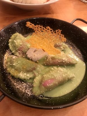 Ravioli at Balans Bistro in Bratislava