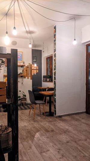 Cozy bistro at Balans Bistro in Bratislava