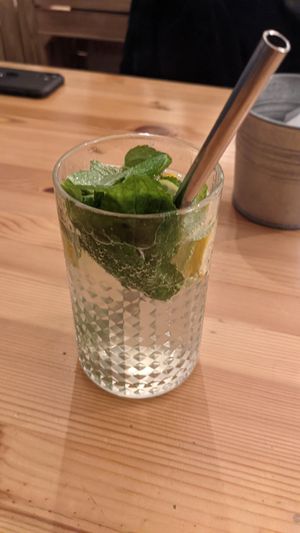 Lemonade drink at Balans Bistro in Bratislava