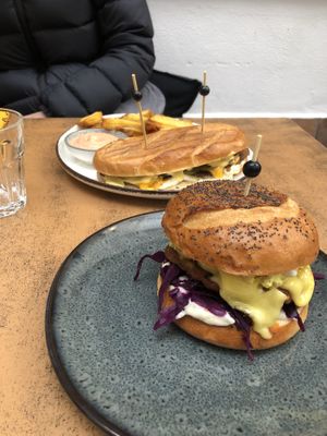 best vegan food in Bratislava, without hesitations. their legendary Cubano sandwich is really something both vegans and non-vegans have to love! and the thousand islands dip is🔥 at Balans Bistro in Bratislava