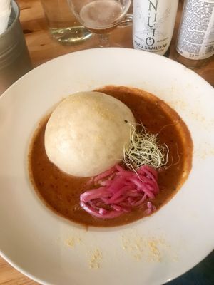 Goulash  at Balans Bistro in Bratislava