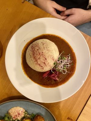 Goulash  at Balans Bistro in Bratislava