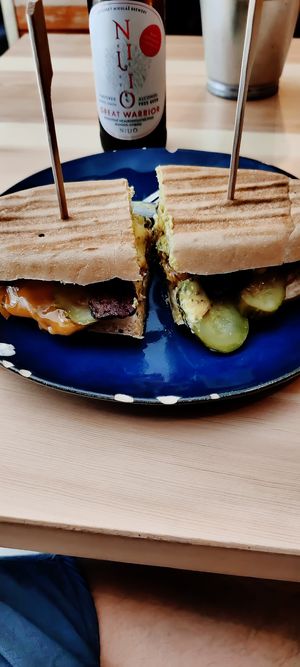 Cuban sandwich at Balans Bistro in Bratislava