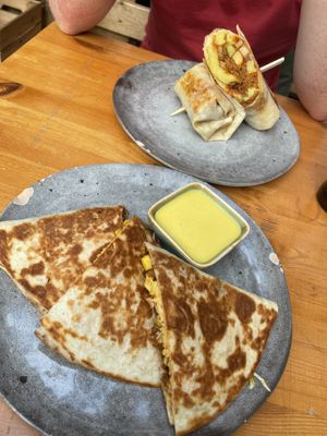 Quesadilla and ?  at Balans Bistro in Bratislava