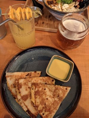 Quesadilla at Balans Bistro in Bratislava