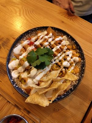 Burrito bowl at Balans Bistro in Bratislava