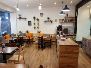 interior at Balans Bistro in Bratislava