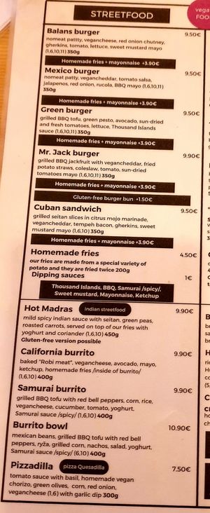  at Balans Bistro in Bratislava